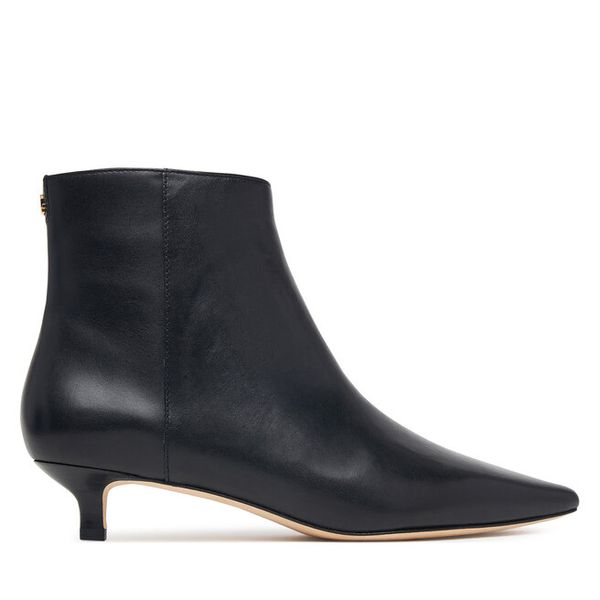 Botki LAUREN RALPH LAUREN. Czarne botki Lauren Ralph Lauren, bez wzorów, bez obcasa, na szpilce, bez zapięcia. Za 949.99 zł.