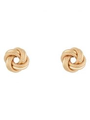 DIAMANTA Złote kolczyki-wkrętki "Noeud torsadé" rozmiar: onesize. Żółte kolczyki DIAMANTA, złote. Za 610.62 zł.