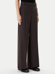 MAX&Co. Spodnie palazzo Vacanze 2526136022200 Czarny Wide Leg. Czarne spodnie materiałowe MAX&Co., bez wzorów, z materiału. Za 879.99 zł.