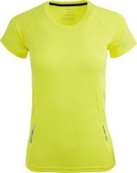 Bluza sportowa Jumper krótki rękaw - 100% poliester. Żółte bluzy sportowe VOXOM, xs, bez wzorów, z materiału, bez kaptura. Za 98.99 zł.