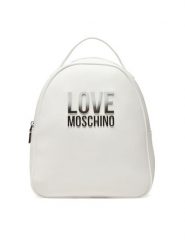LOVE MOSCHINO Plecak JC4258PP0MKD0100 Biały. Białe plecaki Love Moschino, bez wzorów, ze skóry. Za 669.99 zł.