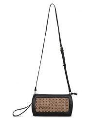 Ilse Jacobsen Torebka w kolorze czarno-beżowym - 27 x 16 cm rozmiar: onesize. Brązowe torby na ramię Ilse Jacobsen, bez wzorów, z materiału, na ramię, bez dodatków. Za 145.60 zł.