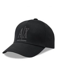 Armani Exchange Czapka z daszkiem 944208 3R131 00020 Czarny. Czarne czapki Armani Exchange, bez wzorów, z bawełny. Za 409.99 zł.