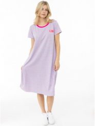 Zwillingsherz Sukienka "Dress for Yourself" w kolorze jasnoróżowo-błękitnym rozmiar: L/XL. Niebieskie sukienki Zwillingsherz, na co dzień, l, bez wzorów, bez kołnierzyka, bez ramiączek, maxi, proste. Za 149.45 zł.