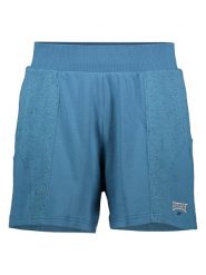 Reebok Szorty dresowe "Varsity" w kolorze błękitnym rozmiar: L. Niebieskie szorty Reebok, bez wzorów, z bawełny. Za 83.62 zł.