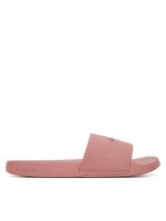 Calvin Klein Klapki Ess Slide Cv HW0HW02958 Różowy. Czerwone klapki Calvin Klein, bez wzorów, z materiału, bez obcasa. Za 169.99 zł.