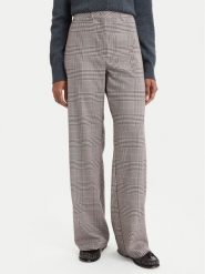 Marella Spodnie materiałowe Canapa 2623136061 Beżowy ciemny Regular Fit. Brązowe spodnie materiałowe Marella, bez wzorów, z materiału. Za 824.99 zł.