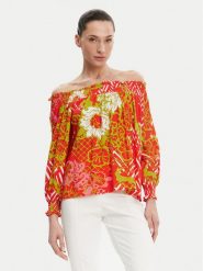 Gaudi Bluzka 511BD45023 Kolorowy Regular Fit. Bluzki Gaudi, bez wzorów, z wiskozy, bez kołnierzyka, bez ramiączek. Za 229.99 zł.