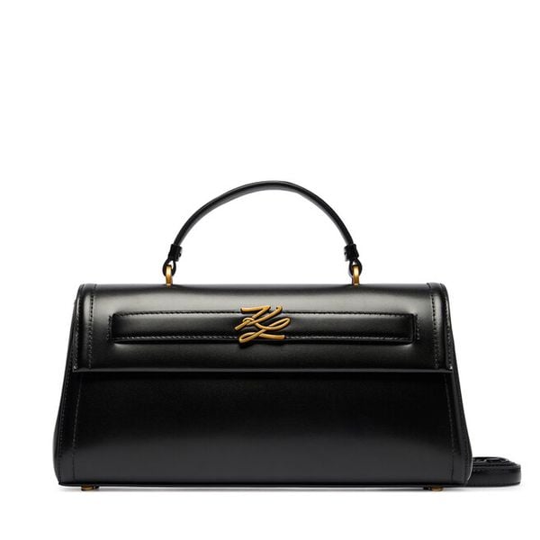 Torebka KARL LAGERFELD. Czarne torebki klasyczne KARL LAGERFELD, bez wzorów, bez dodatków. Za 1,399.00 zł.