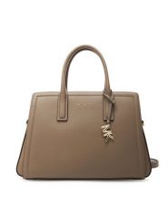 MICHAEL Michael Kors Torebka Laila 30R5G9IS6L Beżowy. Brązowe torebki klasyczne MICHAEL Michael Kors, bez wzorów, ze skóry, bez dodatków. Za 1,309.00 zł.