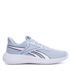 Buty do biegania Reebok. Niebieskie obuwie sportowe Reebok, bez zapięcia, do biegania. Za 149.99 zł.