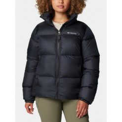 Płaszcz Zimowy Damski Columbia Puffect II. Czarne płaszcze Columbia, na zimę, xl, bez wzorów, z materiału, bez kaptura. Za 513.99 zł.