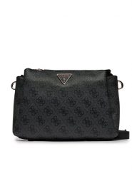 Guess Torebka Noelle (Bd) HWBG78 79120 Czarny. Czarne listonoszki Guess, z aplikacjami, ze skóry, bez dodatków. Za 349.99 zł.