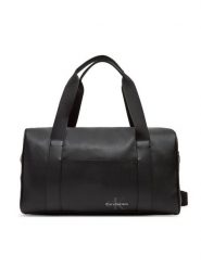 Calvin Klein Torba Mono Logo Duffle 42 LV04G3054G Czarny. Czarne torby podróżne Calvin Klein, bez wzorów, ze skóry, bez dodatków. Za 649.99 zł.