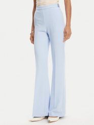 Imperial Spodnie palazzo P3E9JAW Błękitny Wide Leg. Niebieskie spodnie materiałowe Imperial, xl, bez wzorów, z materiału. Za 299.99 zł.