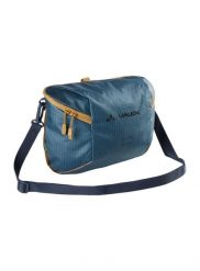 Torba na kierownicę Vaude CityBox Bike - baltic sea. Zielone torby na laptopa Vaude, bez wzorów, z materiału, na ramię. Za 337.10 zł.