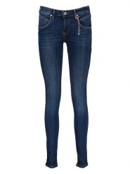 MAVI Dżinsy "Adriana" - Skinny fit - w kolorze granatowym rozmiar: W26/L30. Niebieskie jeansy Mavi, l, z aplikacjami. Za 139.95 zł.
