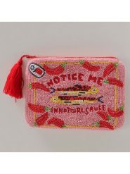 Boltze Kosmetyczka "Notice Me" w kolorze jasnoróżowo-czerwonym - 18 x 13 cm rozmiar: onesize. Czerwone kufry i kosmetyczki Boltze, bez wzorów, z materiału, bez dodatków. Za 49.95 zł.