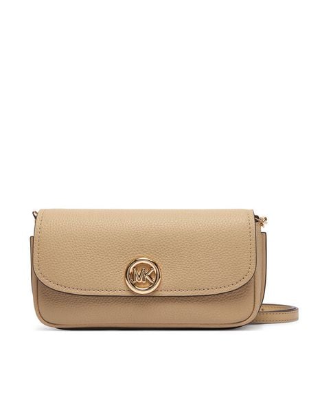 MICHAEL Michael Kors Torebka 32S6GY5C5L Beżowy. Brązowe listonoszki MICHAEL Michael Kors, bez wzorów, ze skóry, bez dodatków. Za 791.99 zł.