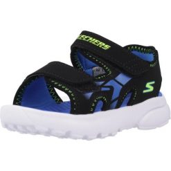 Sandały SKECHERS RAZOR SPLASH Niebieski. Niebieskie sandały Skechers, bez wzorów, z syntetyku, sportowe, bez obcasa, bez zapięcia. Za 138.99 zł.