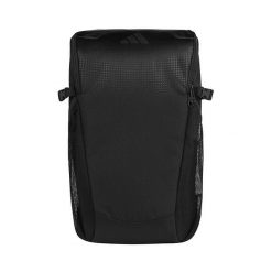 Plecak adidas. Czarne plecaki Adidas, bez wzorów, z materiału. Za 344.00 zł.