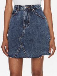 Hugo Spódnica jeansowa Getina 50507934 Granatowy Regular Fit. Niebieskie spódnice Hugo, xs, bez wzorów, z bawełny. Za 779.99 zł.