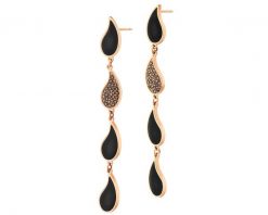Kolczyki ze stali szlachetnej z kryształami. Kolczyki Artelioni, ze stali. Za 229.00 zł.