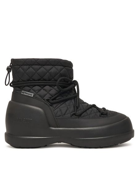 Moon Boot Śniegowce Mb Mezzaluna Quilted Mid Wp 80D2500020 Czarny. Czarne trapery i śniegowce Moon Boot, z materiału. Za 629.99 zł.