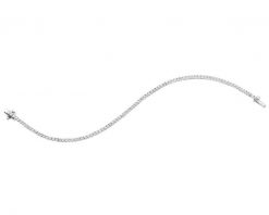 Bransoletka z białego złota z brylantami - 18 cm - 2,00 ct - próba 585. Białe bransoletki Apart, z brylantem, złote. Za 16,990.00 zł.