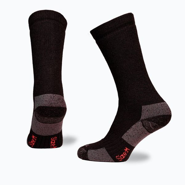 Skarpety trekkingowe Teko Tactical Merino Boot Crew Height. Czarne skarpety TEKO, bez wzorów. Za 61.00 zł.
