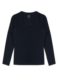 Claesens Koszulka w kolorze granatowym rozmiar: L. Niebieskie bluzki Claesen‘s, l, bez wzorów, z bawełny, bez kołnierzyka, bez ramiączek. Za 56.79 zł.