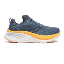 Buty do biegania damskie Saucony Hurricane 22. Niebieskie obuwie sportowe Saucony, bez zapięcia, do biegania. Za 689.99 zł.