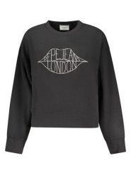Pepe Jeans Bluza "Bernis" w kolorze czarnym rozmiar: M. Czarne bluzy Pepe Jeans, m, bez wzorów, z bawełny, bez kaptura. Za 148.61 zł.