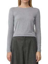 S.Oliver Koszulka w kolorze szarym rozmiar: 36. Szare bluzki S.Oliver, s, bez wzorów, bez kołnierzyka, bez ramiączek. Za 52.99 zł.