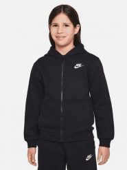Nike Sportswear Bluza w kolorze czarnym rozmiar: XS. Czarne bluzy Nike Sportswear, xs, bez wzorów, z bawełny, bez kaptura. Za 123.25 zł.