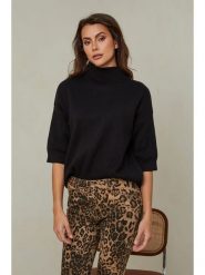 So Cachemire Sweter "Mahouca" w kolorze czarnym rozmiar: XL. Czarne swetry So Cachemire, xl, bez wzorów, z kaszmiru, bez ramiączek. Za 176.45 zł.
