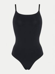 DKNY Body DK4029 Czarny Slim Fit. Czarne body DKNY, s, bez wzorów, z syntetyku. Za 109.99 zł.