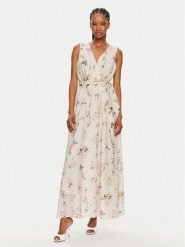 ONLY Sukienka letnia Lucca 15321054 Écru Regular Fit. Sukienki Only, na lato, s, bez wzorów, z wiskozy, bez kołnierzyka, bez ramiączek. Za 139.99 zł.