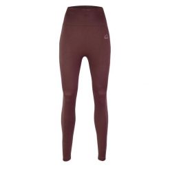 Legginsy fitness damskie Beshaped Body Boost modelujące. Brązowe legginsy BESHAPED, xs, bez wzorów, z nylonu. W wyprzedaży za 169.15 zł.