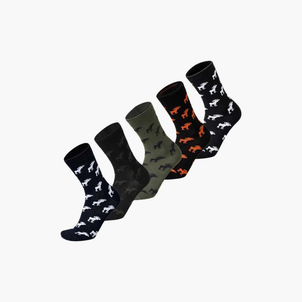 Skarpetki Codzienne Unisex Forest Oddychający. Skarpety SWEDEMOUNT, bez wzorów, z bawełny. Za 51.99 zł.