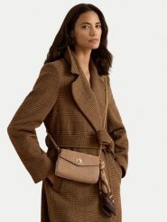 LAUREN RALPH LAUREN Torebka 432P18554001 Beżowy. Brązowe listonoszki Lauren Ralph Lauren, bez wzorów, ze skóry, bez dodatków. Za 1,199.00 zł.