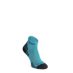 Skarpety turystyczne damskie Bridgedale Hike Lightweight Performance Ankle. Niebieskie skarpety Bridgedale, bez wzorów. Za 97.89 zł.