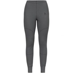 Legginsy termoaktywne damskie ODLO Active X-Warm BL Bottom Long. Szare bielizna sportowa Odlo, bez wzorów. Za 299.99 zł.