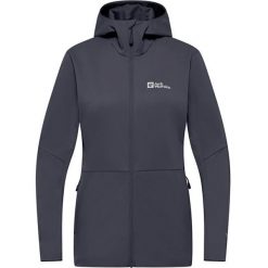 Kurtka softshell damska Jack Wolfskin Feldberg Hoody. Brązowe kurtki sportowe Jack Wolfskin, bez wzorów, z softshellu, bez kaptura, trekkingowe. Za 429.99 zł.