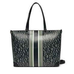 Torebka Armani Exchange. Szare torebki klasyczne Armani Exchange, bez wzorów, bez dodatków. Za 639.99 zł.