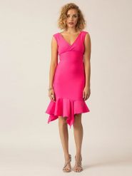 APART Sukienka w kolorze różowym rozmiar: 38. Różowe sukienki Apart, bez wzorów, bez kołnierzyka, bez ramiączek, midi. Za 187.99 zł.