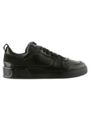 Högl Skórzane sneakersy "Roxy" w kolorze czarnym rozmiar: 38,5. Czarne trampki Högl, bez wzorów, bez zapięcia. Za 373.35 zł.