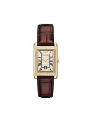 Emporio Armani Zegarek Gino AR11665 Brązowy. Brązowe, analogowe zegarki Emporio Armani. Za 979.99 zł.