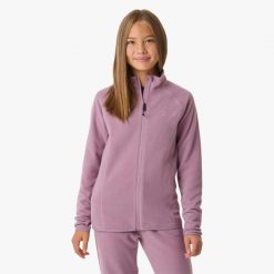 Bluza polarowa rozpinana Turystyka Junior Swedemount Geilo Fleece Fullzip II JR. Fioletowe bluzy SWEDEMOUNT, na zimę, bez wzorów, z polaru, bez kaptura. W wyprzedaży za 57.00 zł.
