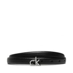 Pasek Damski Calvin Klein. Czarne paski Calvin Klein, bez wzorów. Za 129.99 zł.